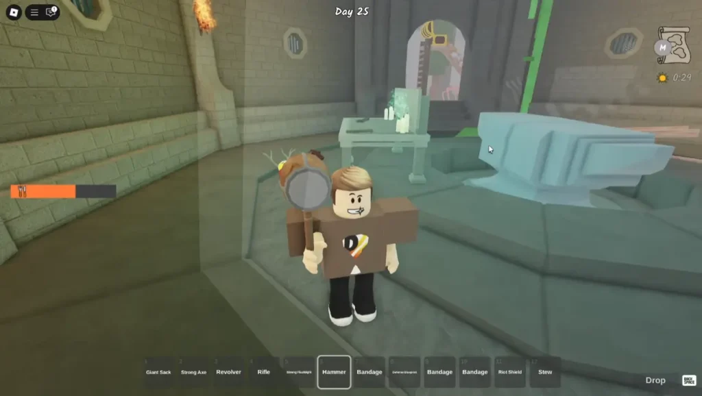 Cây Búa (Hammer) trong 99 Nights in the Forest