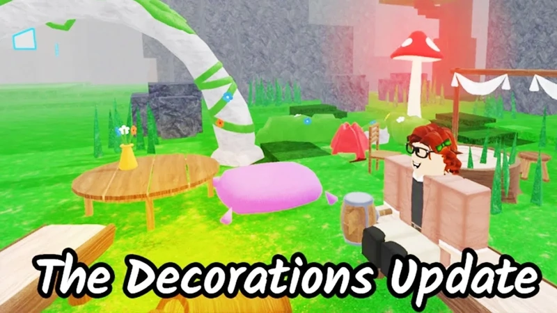 Tổng hợp update 99 Nights in the forest mới nhất 4 Bản Decoration Update cập nhật vào 6/9/2025