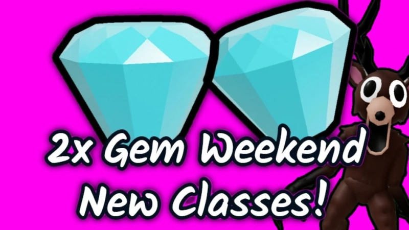 Tổng hợp update 99 Nights in the forest mới nhất 5 Update 2x Gem Weekend, Classes MK II