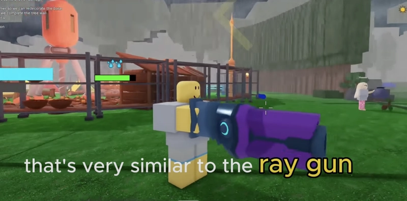 Tổng hợp toàn bộ vũ khí trong 99 Nights in the forest 9 Laser cannon