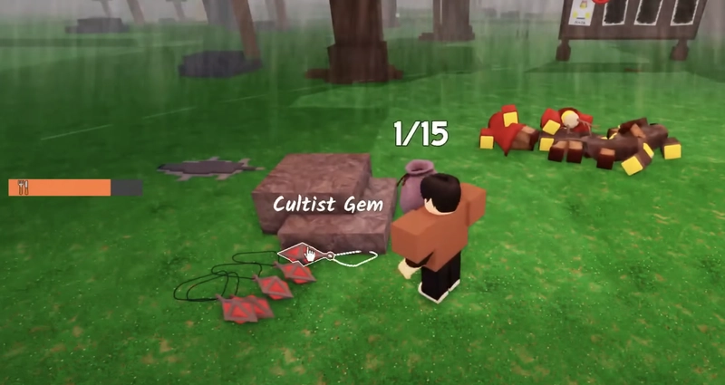 Thu thập cultist gem