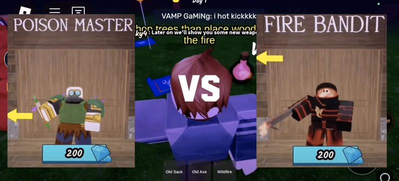 So sánh Fire Bandit và Poison Master: Class nào mạnh hơn?