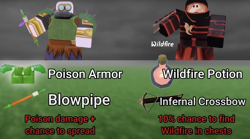 So sánh Fire Bandit và Poison Master: Class nào mạnh hơn?