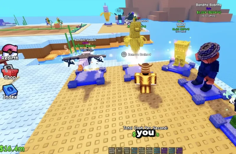 Kiếm tiền nhanh trong Plants vs Brainrots?