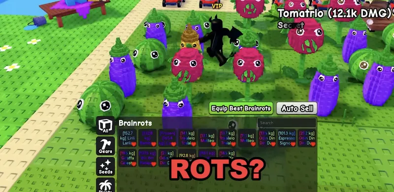 Kiếm tiền nhanh trong Plants vs Brainrots?