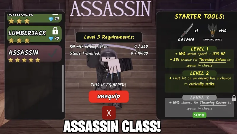 Beastmaster vs Assassin trong 99 Nights: Class nào mạnh hơn? 5 Beastmaster vs Assassin trong 99 Nights: Class nào mạnh hơn?