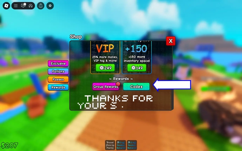 Tổng hợp code Plants vs Brainrots mới nhất tháng 10/2025 3 Cách nhập code Plants vs Brainrots