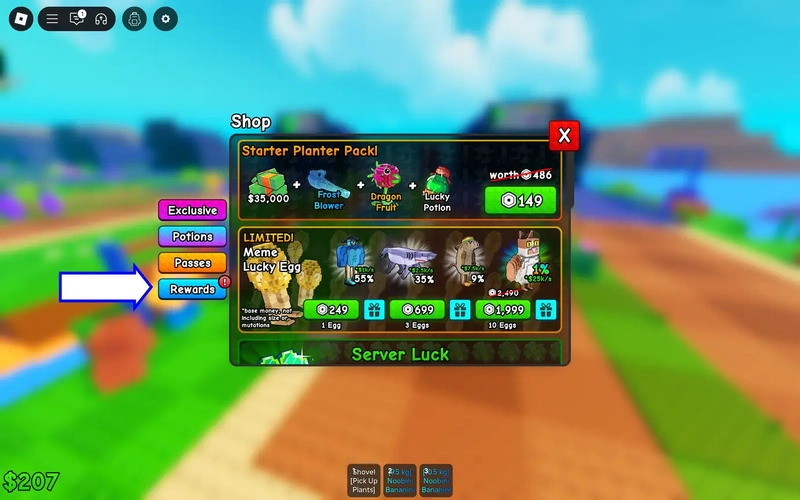 Tổng hợp code Plants vs Brainrots mới nhất tháng 10/2025 2 Cách nhập code Plants vs Brainrots