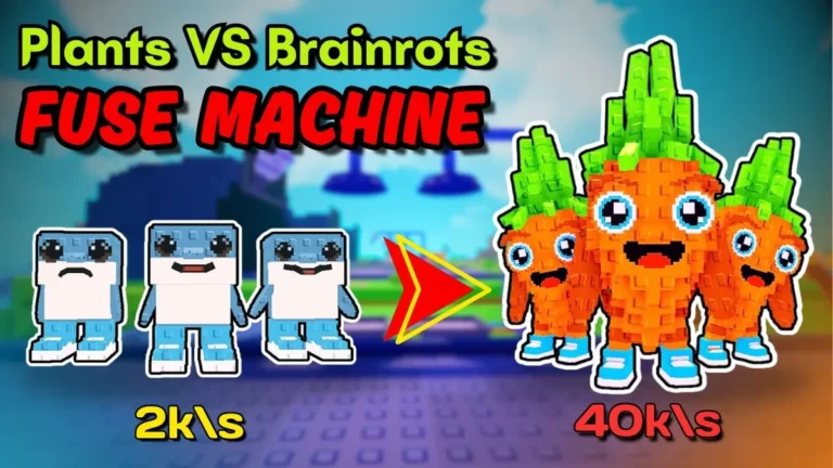 Tất cả công thức Fuse Plants vs Brainrots