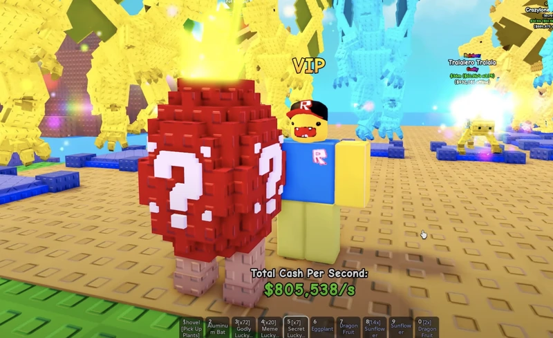 Các loại Trứng may mắn trong Plants vs Brainrots 4 Secret Lucky Egg